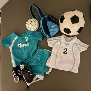 American Girl Doll Soccer Outfit! Price Firm.